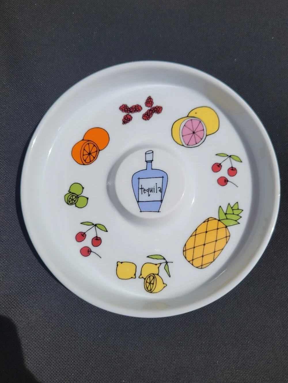 Urusla Dodge Tequila Salt Rim Dish Signature Housewares Bar Cart Margarita!
